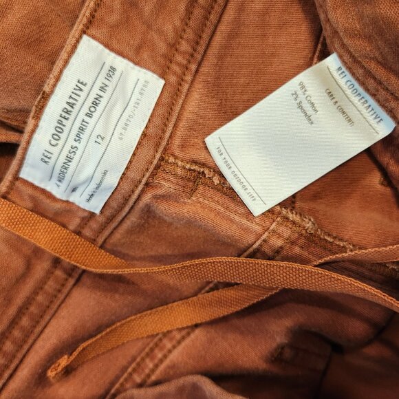 REI Trailsmith Jogger Pants - Rust Size 12 - Picture 4 of 4